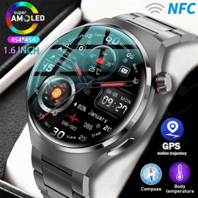 HUAWEI Watch Pro GPS NFC Smart Watch Men